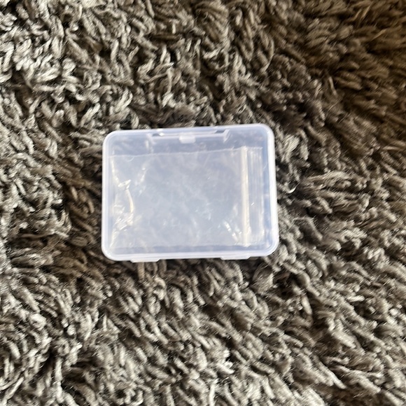 double heart shaped belly ring 💕INTERNALLY THREADED NEVER WORN💕 - Picture 4 of 4